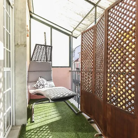 Principe Real Balcony By Homing Apartment Lisbon Exterior photo